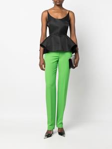 Alexander McQueen High waist broek - Groen