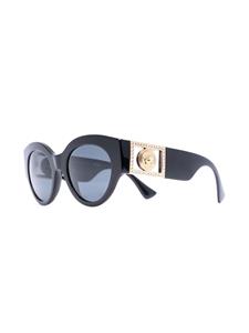 Versace Eyewear Medusa zonnebril met kattenoog montuur - Zwart