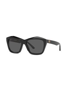 Balenciaga Eyewear Zonnebril met vierkant montuur - Zwart