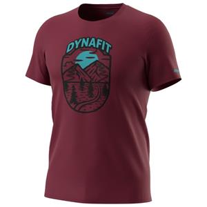 Dynafit  Graphic Cotton S/S Tee - T-shirt, rood