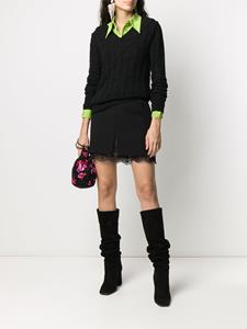 Dolce & Gabbana Trui met V-hals - Zwart