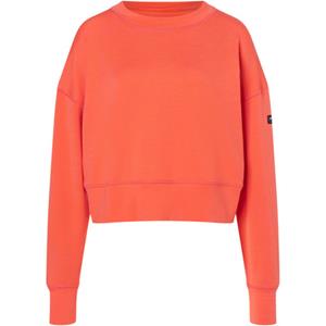SUPER.NATURAL Sweatshirt Merino Sweatshirt W KRISSINI SWEATER lässiger Merino-Materialmix