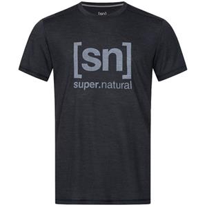 SUPER.NATURAL T-Shirt Merino T-Shirt M LOGO TEE feinster Merino-Materialmix
