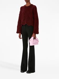 JW Anderson Cropped trui - Rood