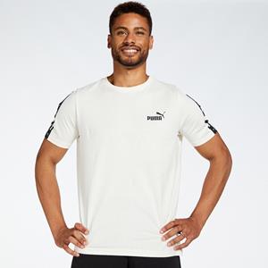 Puma Tape - Beige - T-shirt Heren