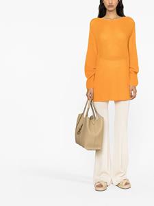 Lisa Yang Trui met boothals - Oranje