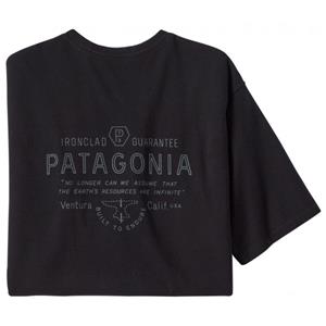 Patagonia  Forge Mark Responsibili-Tee - T-shirt, zwart