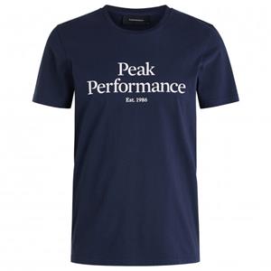 Peak Performance  Original Tee - T-shirt, blauw