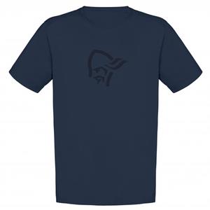 Norrøna  /29 Cotton Viking T-Shirt - T-shirt, blauw