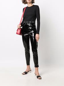 Calvin Klein Jeans Glanzende broek - Zwart
