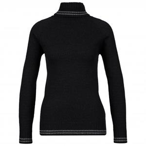 Stoic  Women's MMXX.Nauta Wool Turtle Neck Sweater - Wollen trui, zwart