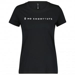 Scott  Women's No Shortcuts S/S - T-shirt, zwart