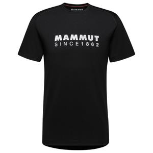 Mammut  Trovat T-Shirt Logo - T-shirt, zwart