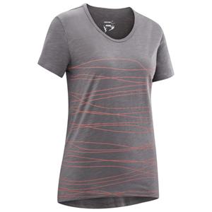 Edelrid  Women's Highball T-Shirt V - T-shirt, grijs