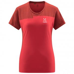 Haglöfs  Women's Roc Grip Tee - T-shirt, rood