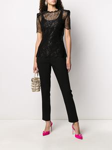 Dolce & Gabbana Slim-fit broek - N0000 BLACK