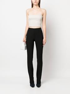 Calvin Klein Jeans High waist broek - Zwart