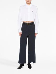 Miu Miu Broek - Blauw