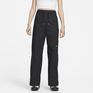 Nike Sportswear Essentials geweven damesbroek met hoge taille - Zwart