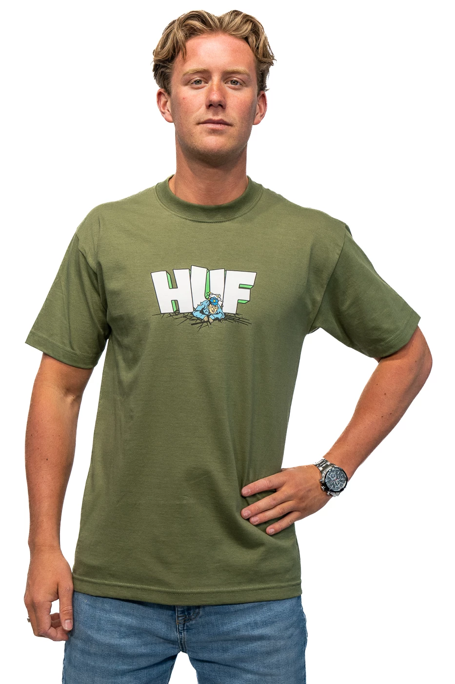 HUF The Drop S/S casual t-shirt heren