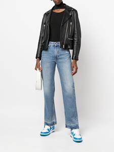 Off-White Jeans met logopatch - Blauw