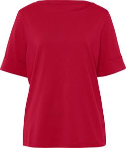 Your Look... for less! Dames Shirt met boothals rood Größe