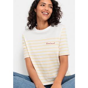 LASCANA T-Shirt mit Streifen