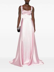 Atu Body Couture satin-finish sleeveless gown - Roze