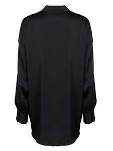Merci buttoned long-sleeve shirt - Zwart