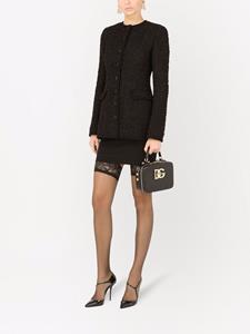 Dolce & Gabbana Tweed jack - Zwart
