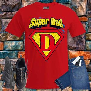 Shirtbude Superdad Helden Vatertag Tshirt