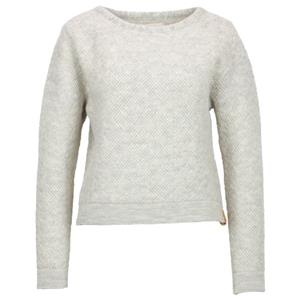 Albmerino  Women's Flecht Pullover - Wollen trui, grijs