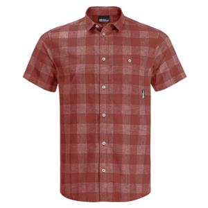 Jack Wolfskin  Highlands Shirt - Overhemd, bruin/rood
