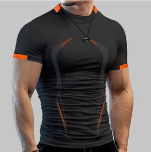 MOJOTO 2022 Zomer Gym Shirt Sport T-shirt Mannen Sneldrogend Running Shirt Mannen Workout Training Tees Fitness Tops