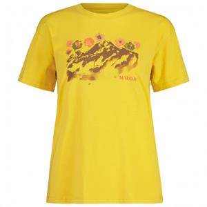 Maloja  Women's ArgualaM. - T-shirt, geel