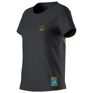 La sportiva  Women's Climbing On The Moon - T-shirt, grijs/zwart