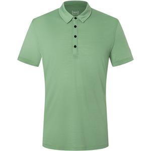 SUPER.NATURAL T-Shirt Merino Poloshirt M TRAVEL POLO pflegeleichter Merino-Materialmix