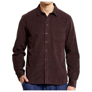 Dedicated  Shirt Varberg Corduroy - Overhemd, bruin