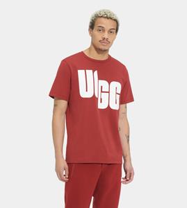 Ugg W Oversized Logo T-Shirt Chopd in Rich Red, 