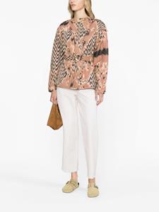 Ulla Johnson Jack met print - Roze