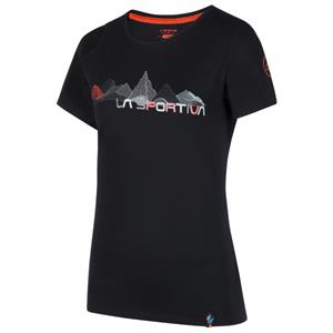 La sportiva  Women's Peaks - T-shirt, zwart
