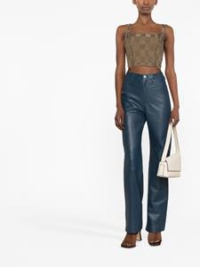 REMAIN High waist broek - Groen