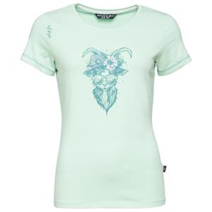 Chillaz  Women's Gandia Alps Love - T-shirt, wit/groen