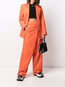 Sunnei High waist broek - Oranje