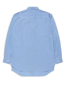 Comme Des Garçons Shirt Overhemd met geborduurd logo - Blauw