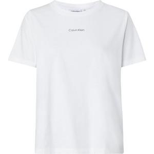Calvin Klein Curve T-Shirt INCLU MICRO LOGO T-SHIRT mit Markenlabel auf der Brust