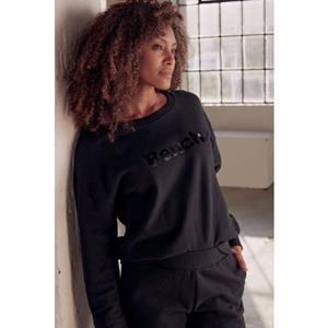 Bench. Sweatshirt "-Loungeshirt", mit glänzendem Logodruck, Loungewear, Loungeanzug