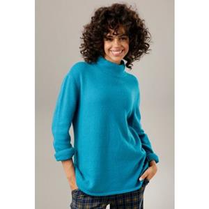 Aniston CASUAL Strickpullover, mit Stehkragen