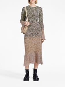 Proenza Schouler White Label Multi Marl knitted dress - Beige