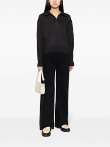 STUDIO TOMBOY purl-knit spread-collar jumper - Grijs